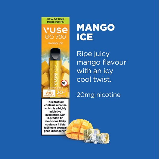 Mango Ice Vuse Go Vuse Go 5000 Boost Disposable Collection