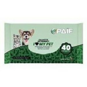 I PAIF MY PET TALC WIPES 40 PCS.