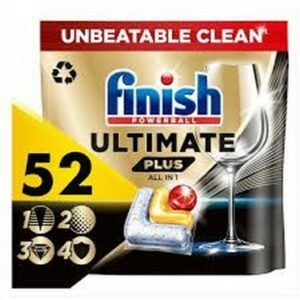 I FINISH ULTIMATE  PLUS AIO DISHWASHER TABS 52 PCS.