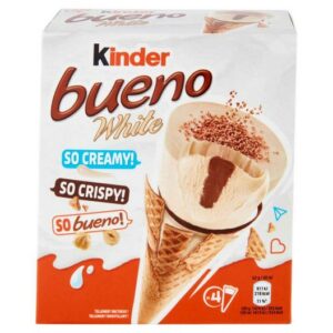 KINDER BUENO WHITE ICE-CREAM CONO 4X