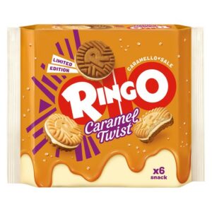 PAVESI RINGO CARAMEL TWIST 165 GRMS