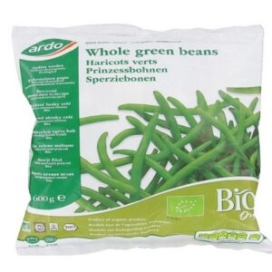 ARDO ORGANIC WHL GREEN BEAN 600 grms