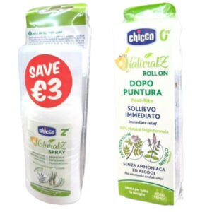 CHICCO ANTI MOSQUITO SPRAY + AFTERBITE OFFER €3 OFF 100 ML