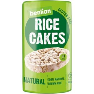 BENLIAN  FOOD RICE CAKE NATURAL GF 100 GRMS