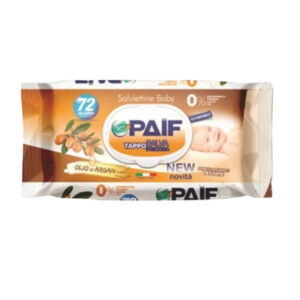I PAIF BABY WIPES ARGAN OIL 72 PCS.