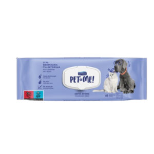 SEPTONA PET ME WIPES FRAGRANCE FREE 60X02 CMS