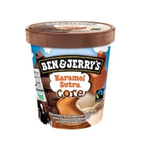 BEN & JERRYS KARAMEL SUTRA ICE CREAM TUB 465 ML