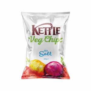 KETTLE CHIPS VEGETABLE SEA SALT 130 GRMS