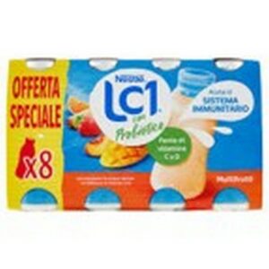 I NESTLE LC1 MULTIFRUIT CON PROBIOTICO 8X90 GRMS