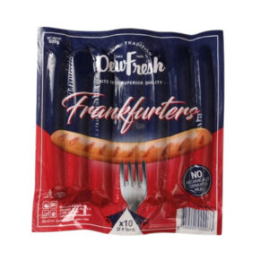 DEWFRESH FRANKFURTERS 500 GRMS