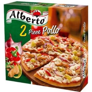 ALBERTO PIZZA TRAD POLLO 2X395 GRMS