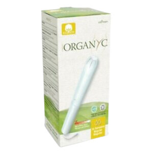 ORGANYC TAMPONS W CARDBOARD APP REG 6 PCS.