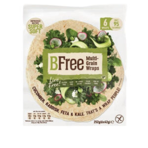 BFREE WRAP MULTIGRAIN 9INCH 6 each