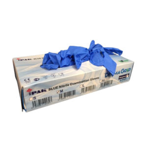 IPAK GLOVES EXTRA LARGE BLUE 100 PCS.