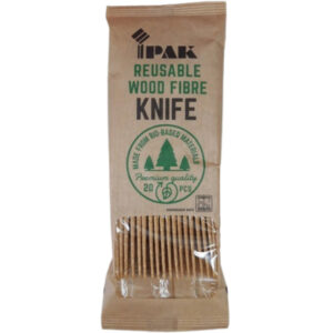 IPAK KNIFE WOOD FIBRE 166MM 20 pcs.