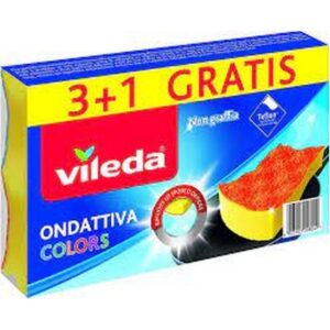 I VILEDA ONDATTIVA COLOURS 3+1 4X