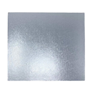 CULPITT CAKE BOARD SQUARE SILVER 12MM 36 CMS