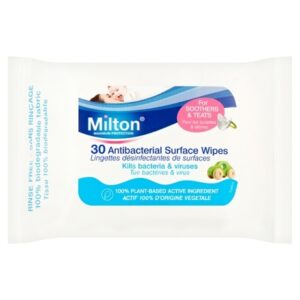 I MILTON ANTIBACTERIAL SURFACE WIPES 30 PCS.