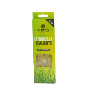 I ROWAN GARDEN CITRONELLA TEALIGHTS 12 PCS.