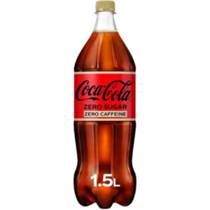 COCA COLA ZERO CAFFEINE FREE 1.5 ltr