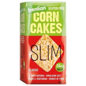 BENLIAN  FOOD CORN CAKE SLM CLASIC GF 100 GRMS