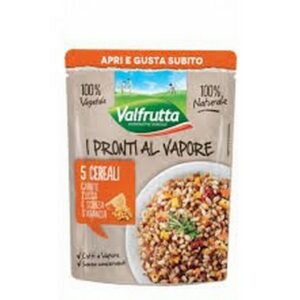 VALFRUTTA 5 CEREALI-ZUCCA E CAROTA E SCORZA D'ARANCIA 220 GRMS