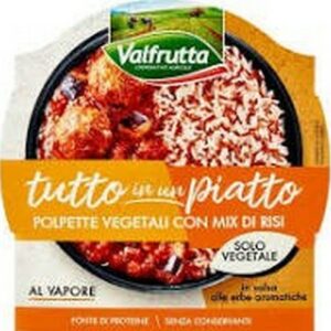 VALFRUTTA POLPETTE VEGETALI CON MIX DI RISI 280 GRMS