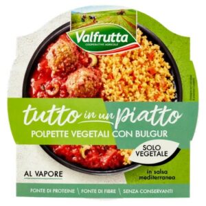 VALFRUTTA POLPETTE VEGETALE CON BULGAR 280 GRMS