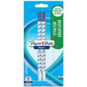 I PAPERMATE PEN & MAGIC ERASER BLUE 2 PCS.