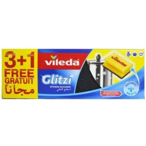 VILEDA GLITZI SCOURER  3 PCS.