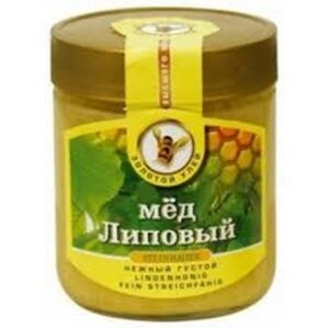 ZOLOTOY ULEY Linden Honey Miod Lipovij 500 grms