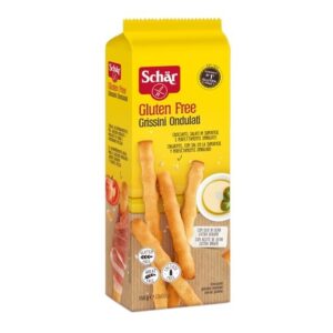 DR SCHAR GRISSINI ONDULATI BREAD STICKS 150 grms