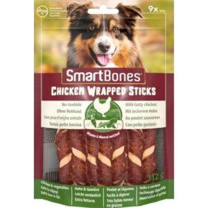 SMART BONES CHICKEN WRAP STICKS 9X