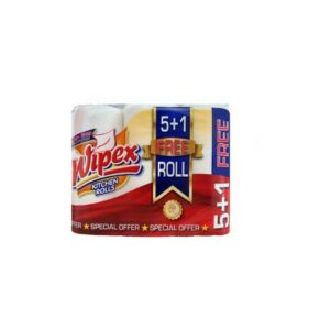 WIPEX 5+1 KITCHEN ROLLS 6 PCS.