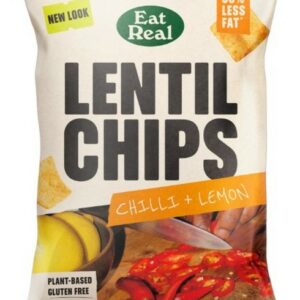 EAT REAL CHIPS LENTIL CHILI LEMON 950 GRMS