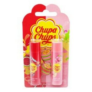I CHUPA CHUPS LIP BALM WATERMELON & PEACH 2 PCS.