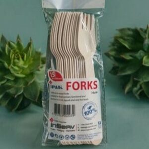 IPAK WOODEN COMPOST FORKS 3X02 CMS