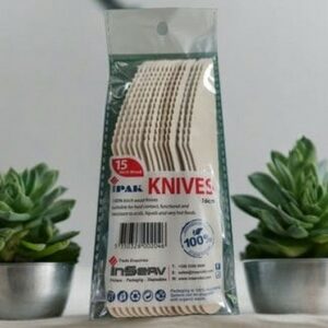 IPAK WOODEN COMPOST KNIVES 3X02 CMS