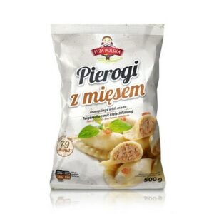 PIEROGI Z MIESEM DUMPLINGS WITH MEAT 500 GRMS
