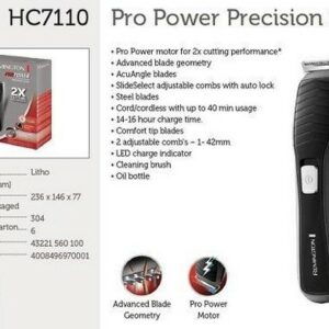 REMINGTON HAIRCUTTER PRO PRECISION STEEE