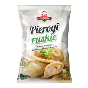 PIEROGI RUSSKIE DUMPLINGS POTATO & CURD 500 GRMS