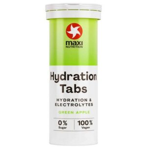 MAXI NUTRITION HYDRATION TABS GREEN APPLE 40 GRMS