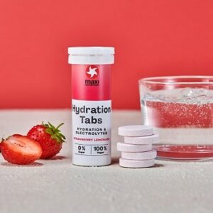 MAXI NUTRITION HYDRATION TABS STRAWBERRY LEMONDAE 40 GRMS