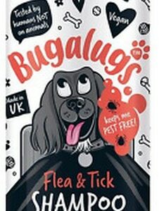 BUGALUGS DOG SHAMP. FLEA & TICK W/PUMP 500 ML