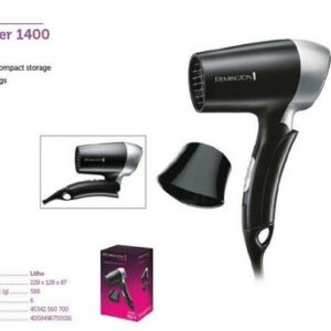 REMINGTON DRYER TRAVEL 1400W 1 pcs.