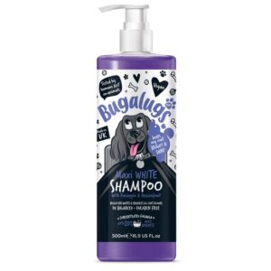BUGALUGS DOG SHAMP. MAXI WHITE W/ PUMP 500 LTR