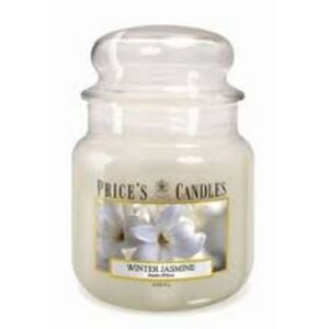PRICE'S CANDLES JAR 65-90HRS WINTER JASMINE 411 GRMS