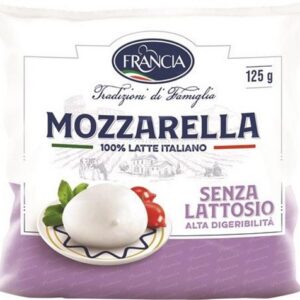 FRANCIA MOZZARELLA LACTOSE FREE 125 GRMS