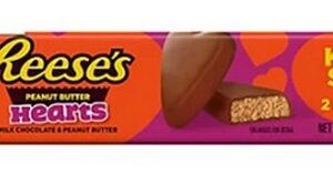 REESES PEANUT BUTTER HEARTS 68 GRMS