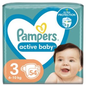 PAMPERS VP ACTIVE BABY S3 X54